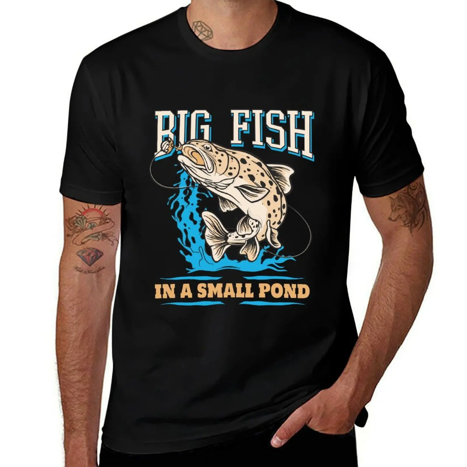 

Big Fish in a Small Pond T-Shirt fashion shirts Clothing black t shirts for men