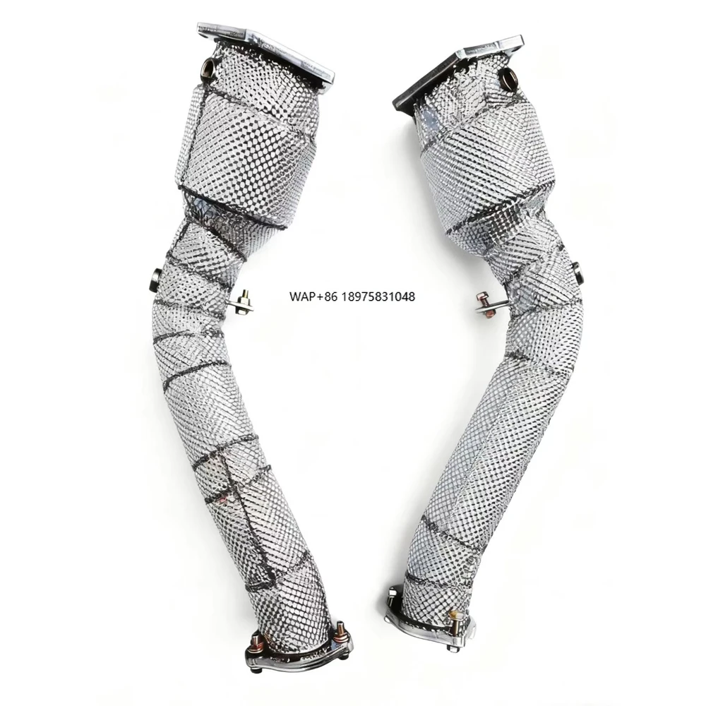 

GDR High Quality Stainless Steel Downpipe for 958/958.1/958.2 Turbo 4.8T 2011-2017 Straight Pipe Exhaust