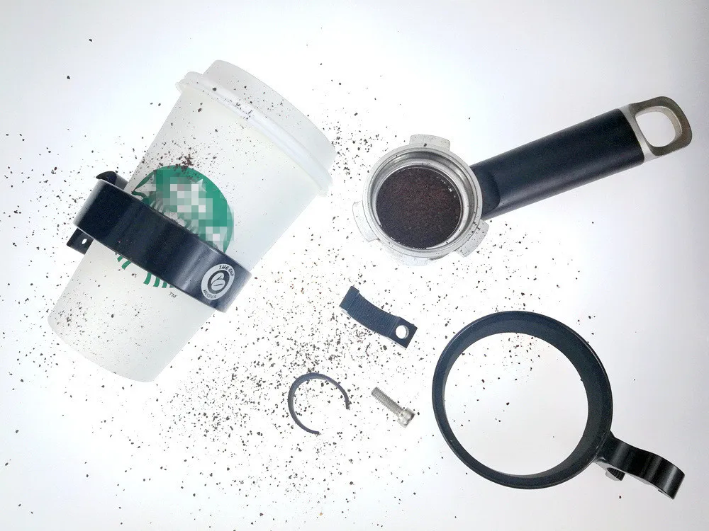 Outdoor Radfahren Aluminium Fahrrad Tasse Halter Fahrrad Kaffee Getränke Tassen Milch Tee Tassen Halter Lenker Halterung Ständer – Detail 3