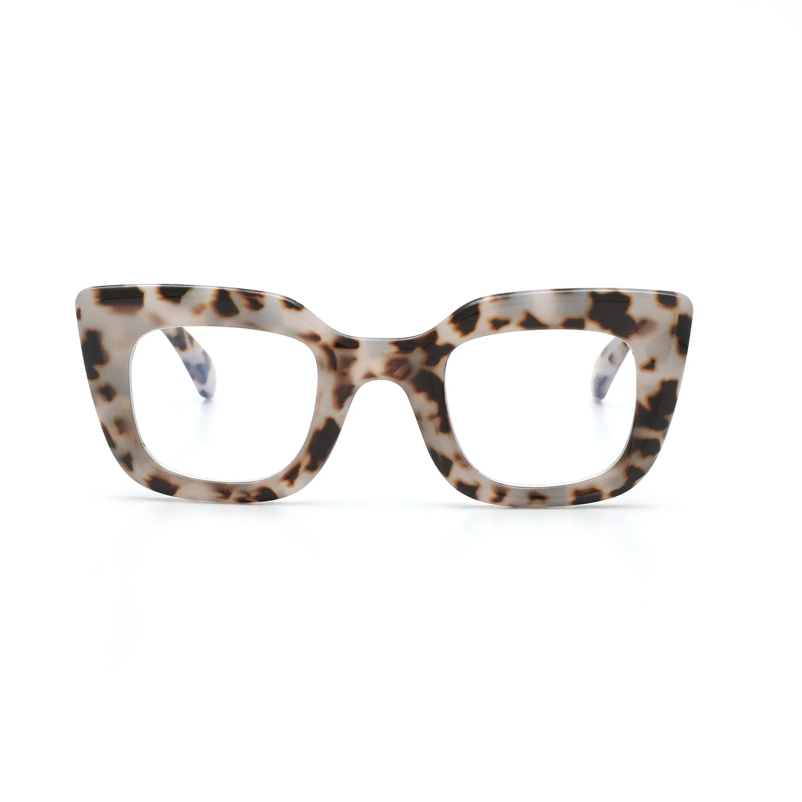 1/2/3/4 Pack Oversized Reading Glasses Woman Trendy Cat eye Blue Light Computer Reader,Stylish Ladies Cateye Eyewear