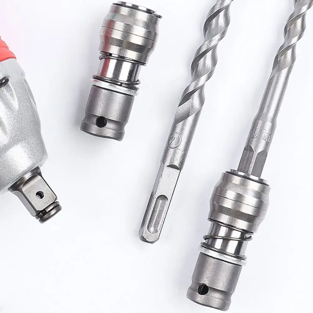 

1Pcs Round Square Shank Electric Hammer Conversion Adapter Power Tool Accessory Chuck Tools Part Drill Wrench Adapter Converter