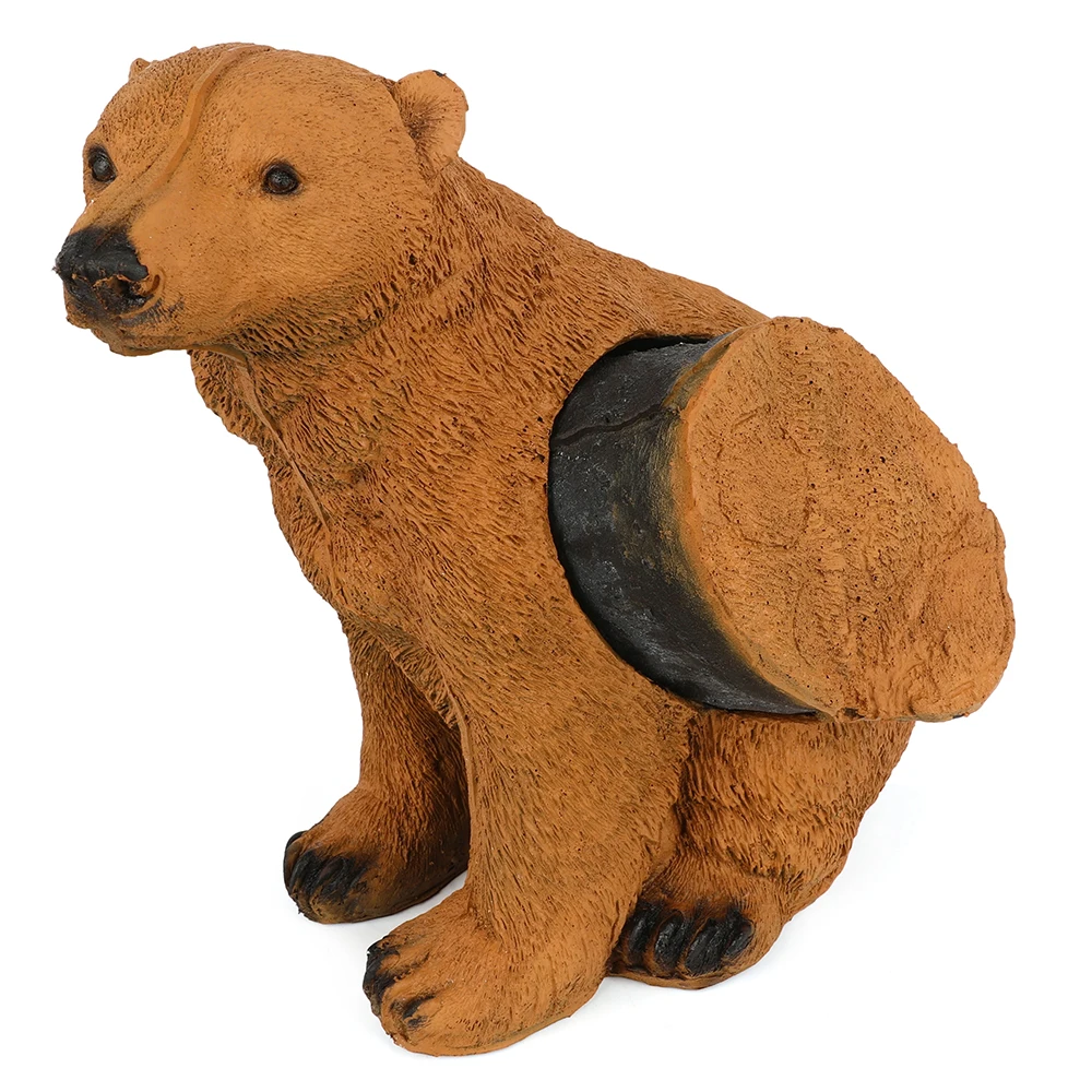 3D Brown Bear Archery Target (PU Material, Replaceable Bullseye) - Hunting And Shooting Accessories Factory Direct In-Stock