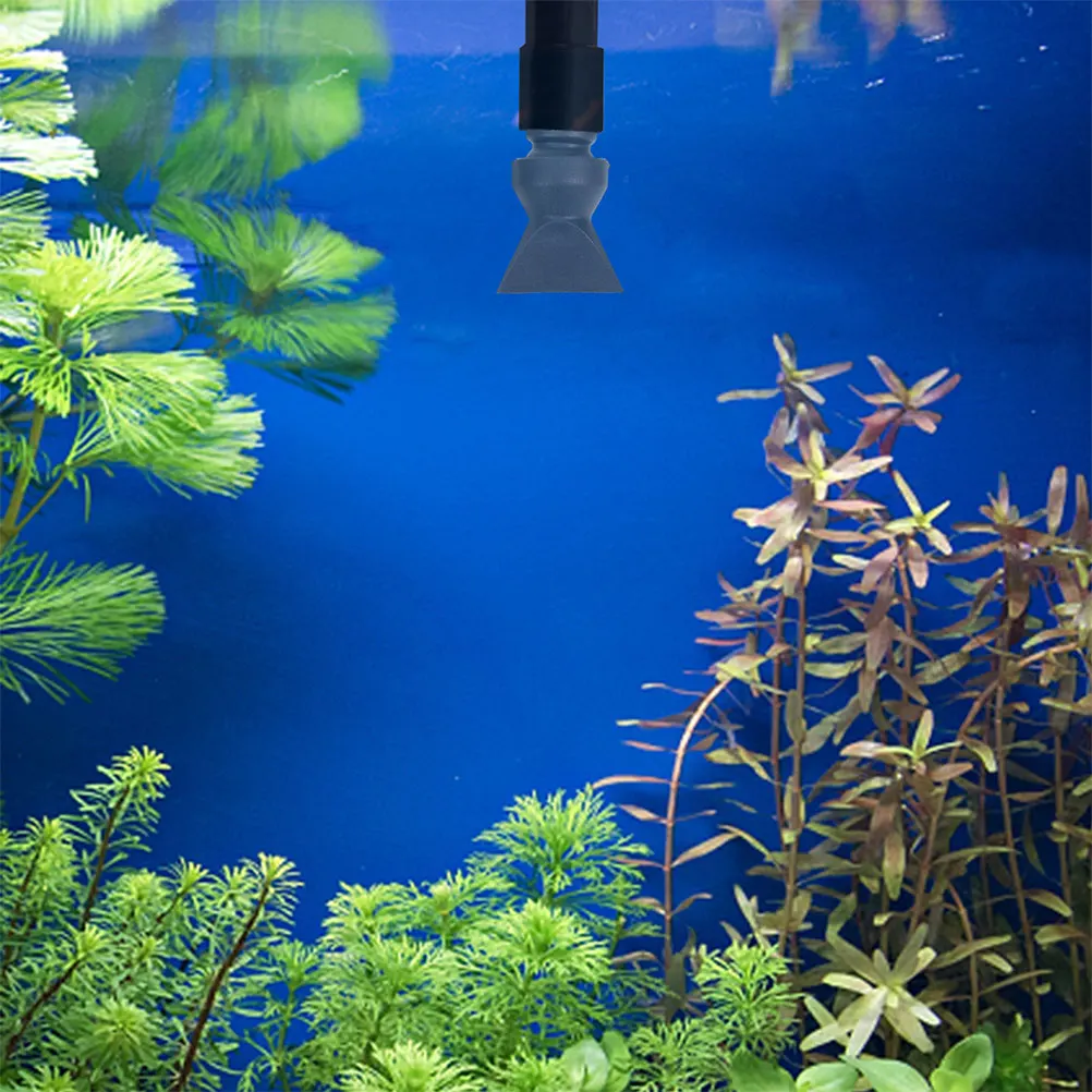 

2pcs Aquarium Duckbill Nozzle 360 Degree Water Outlet Rotating Return Pipe Fish Tank Fittings Adjustable Flow Enhancer Pond