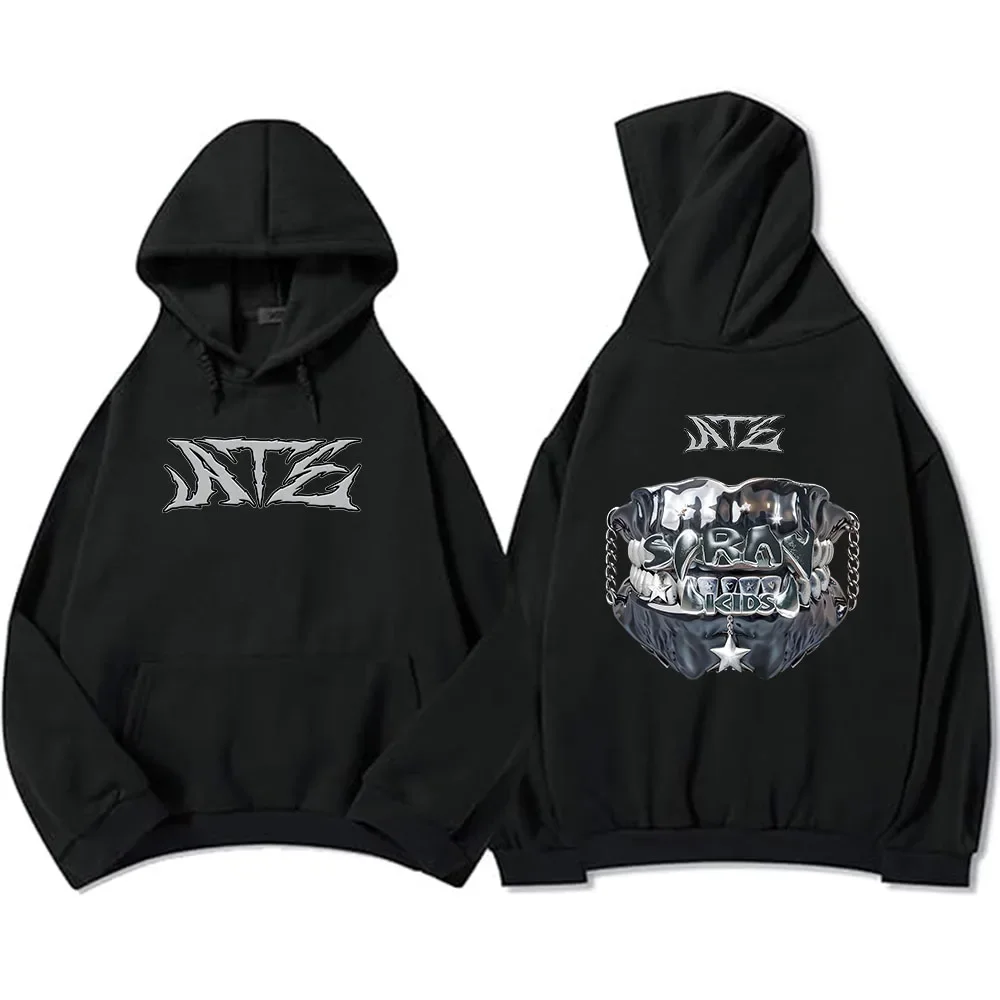 

Ate Chk Boom Hoodies Korean Boys Band Graphic Winter Long Sleeve Hooded PUllovers Unisex Hoodie Print Sweatshirts Streetwear