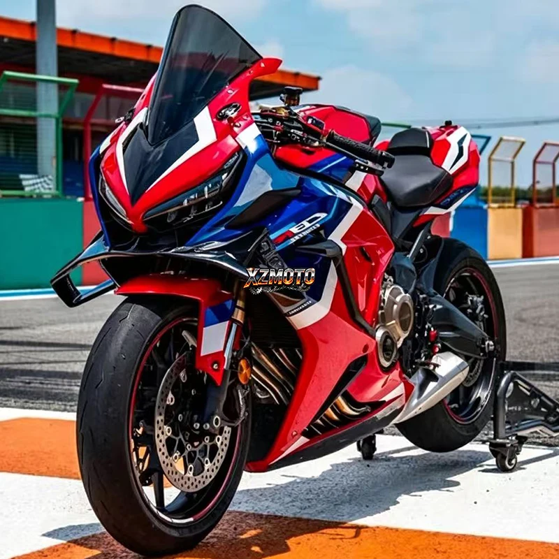 For Honda CBR650R CBR 650 R CBR650 R 2024-2026 New Motorcycle Aerodynamics Diversion Front Spoiler Fixed Wind Wing Winglet Kits