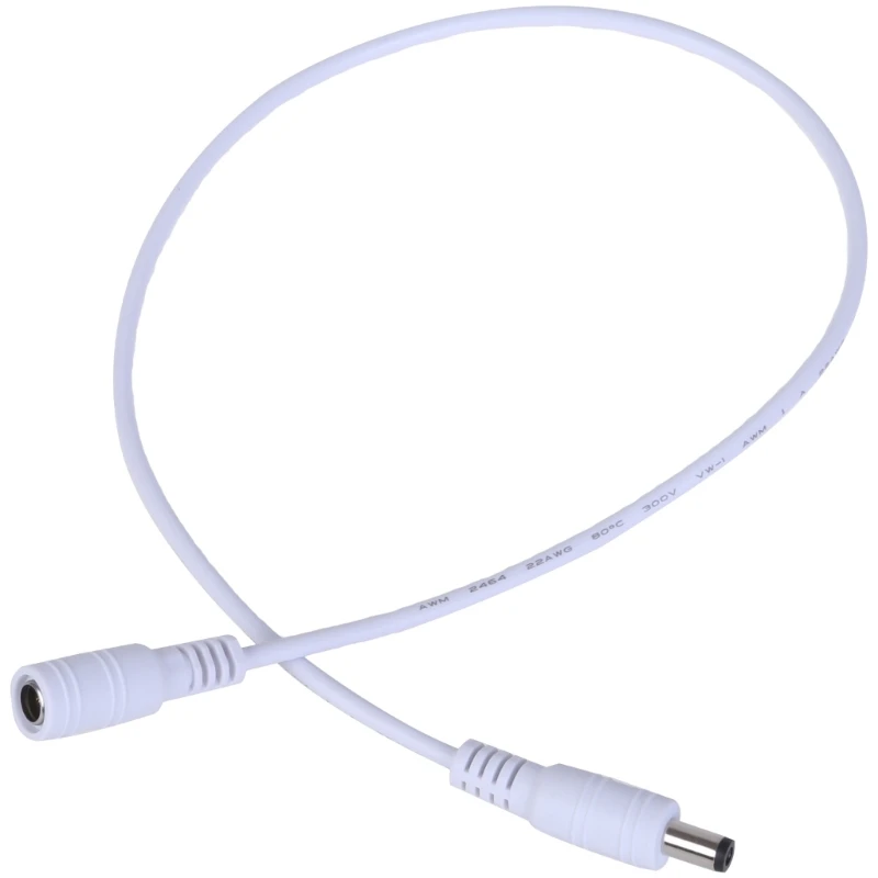 1pcs 0.5m/1m/2m/3m/5m/10m DC Power Plug 5.5mmx 2.1mm Male To Female Extension Cable Power Cord for CCTV Security Camera routers