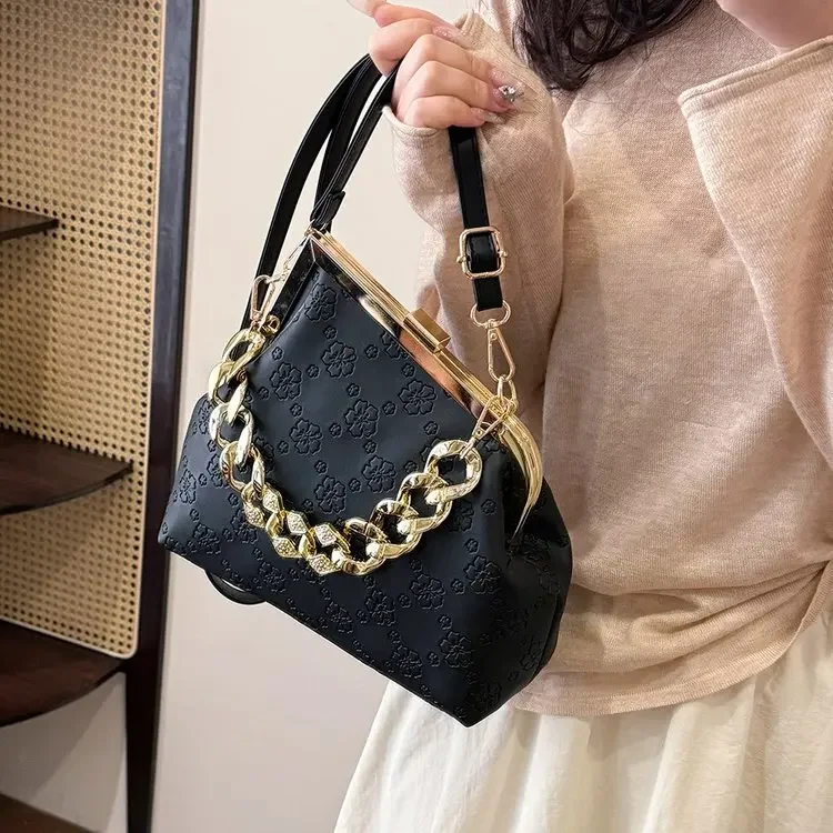 

Лето 2025 г., 2316, новая модная ретро-сумка, женская сумка на плечо, клетчатая, другие сумки-мессенджеры из искусственной кожи