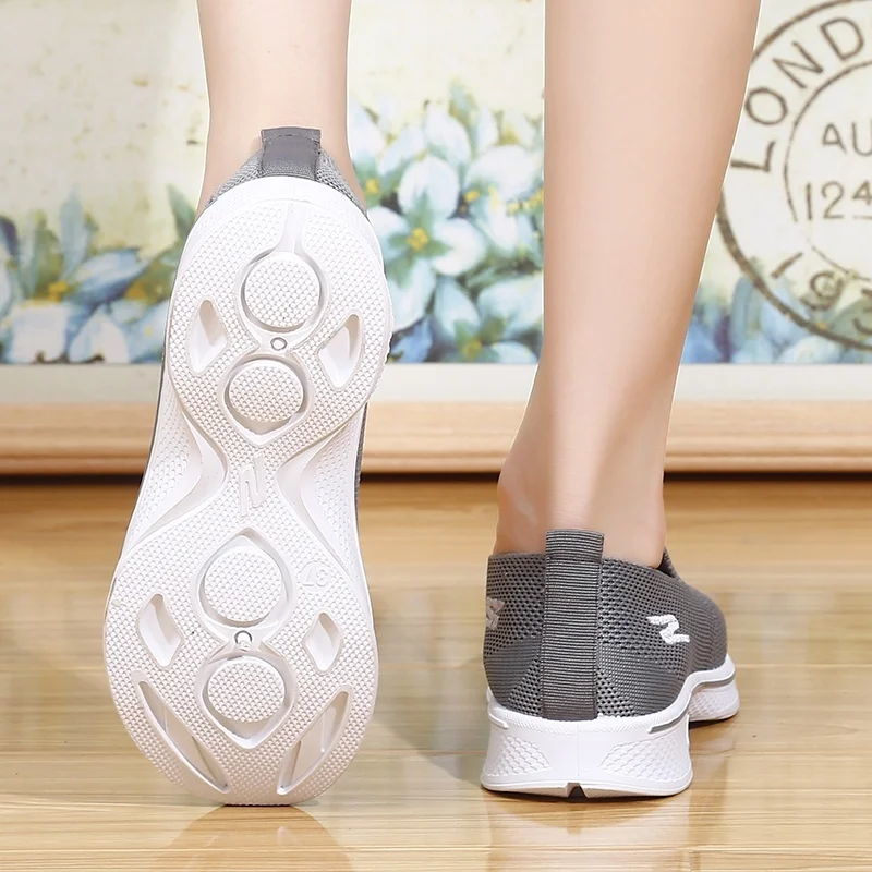 2022 Hot Women Fashion Shoes Flats Laides Breathable Loafers Casual Sports Shoes Walking Shoes Yoga Shoes Zapatos De Mujer