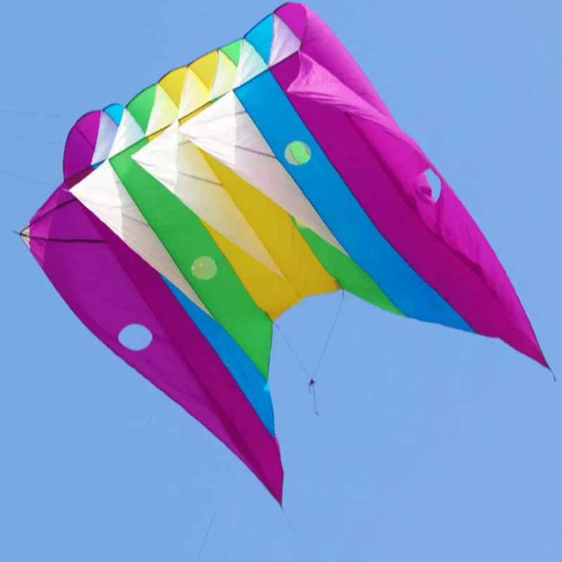 Chinese Large  Nylon Flying 20SQM  Customization 3d Inflatable Soft Beach Pilot Lifter  Kite for Sale