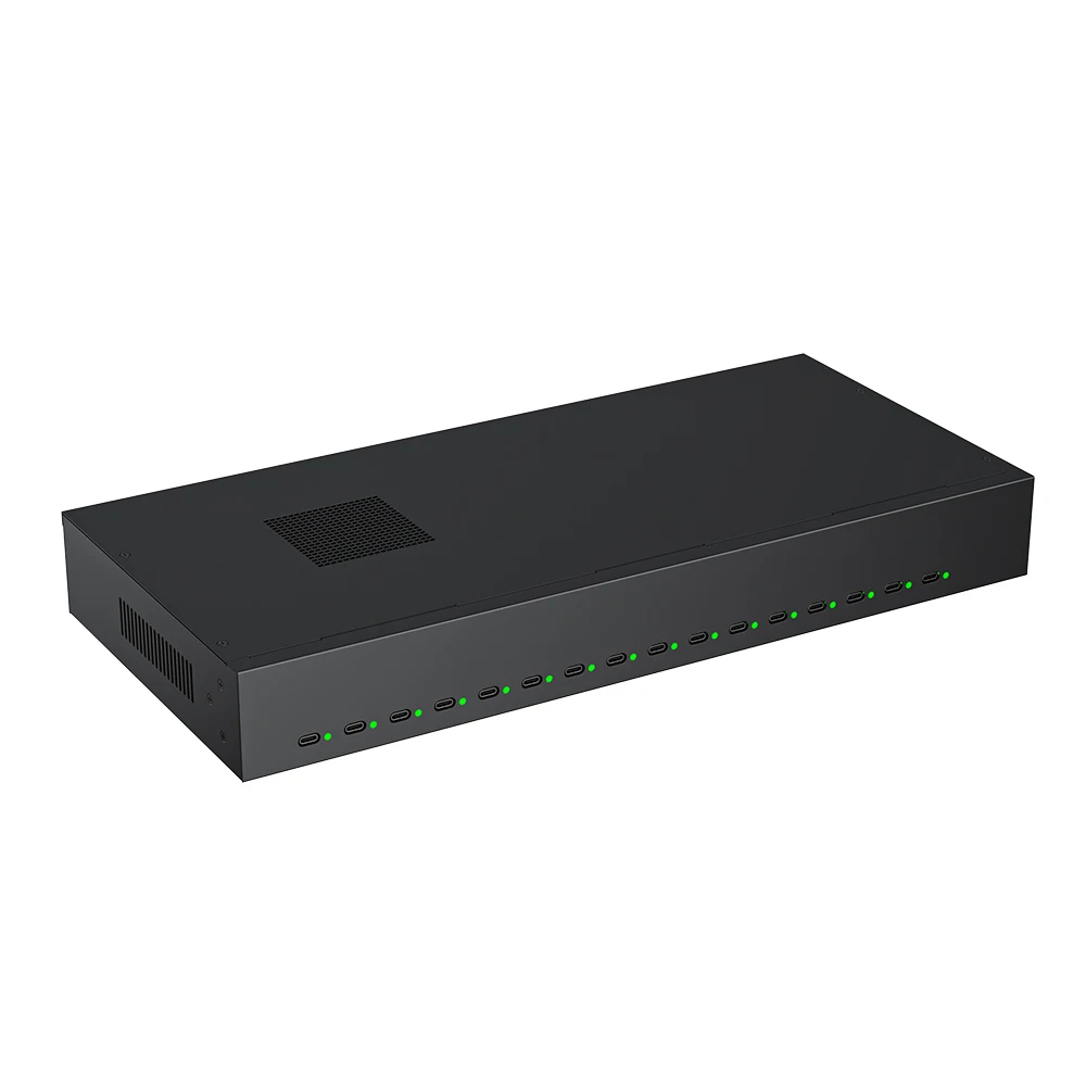 

C-165PD Sipolar Multi Port Usb c Hub Adapter 600W Dc Charging Station 16 Port Type c Usb Charger