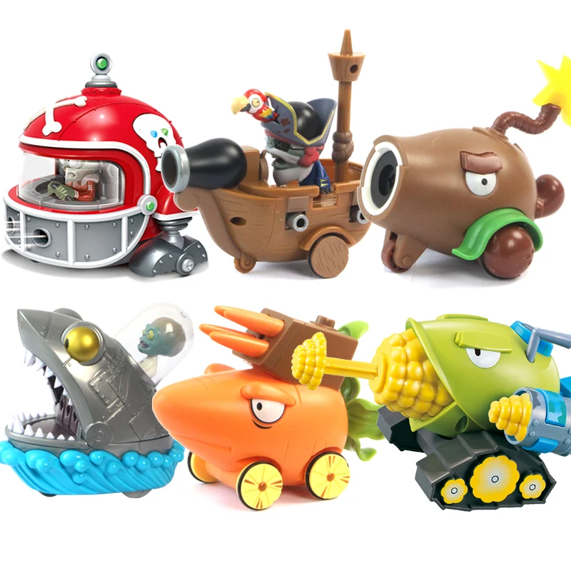 Genuine Licensed Plants vs Zombies 2 Mechanical Shark Wild West Gargantuar New Toy Figures Game Figures Model Gifts For Teenager