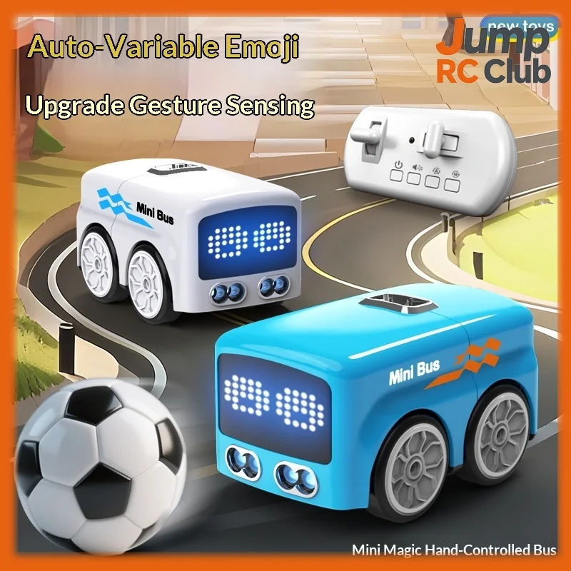 

Мини-настольный жест, следящийся препятствий, дистанционное управление, игрушечный автомобиль, умный сенсорный автобус, небольшой миниатюрный радиоуправляемый автомобиль