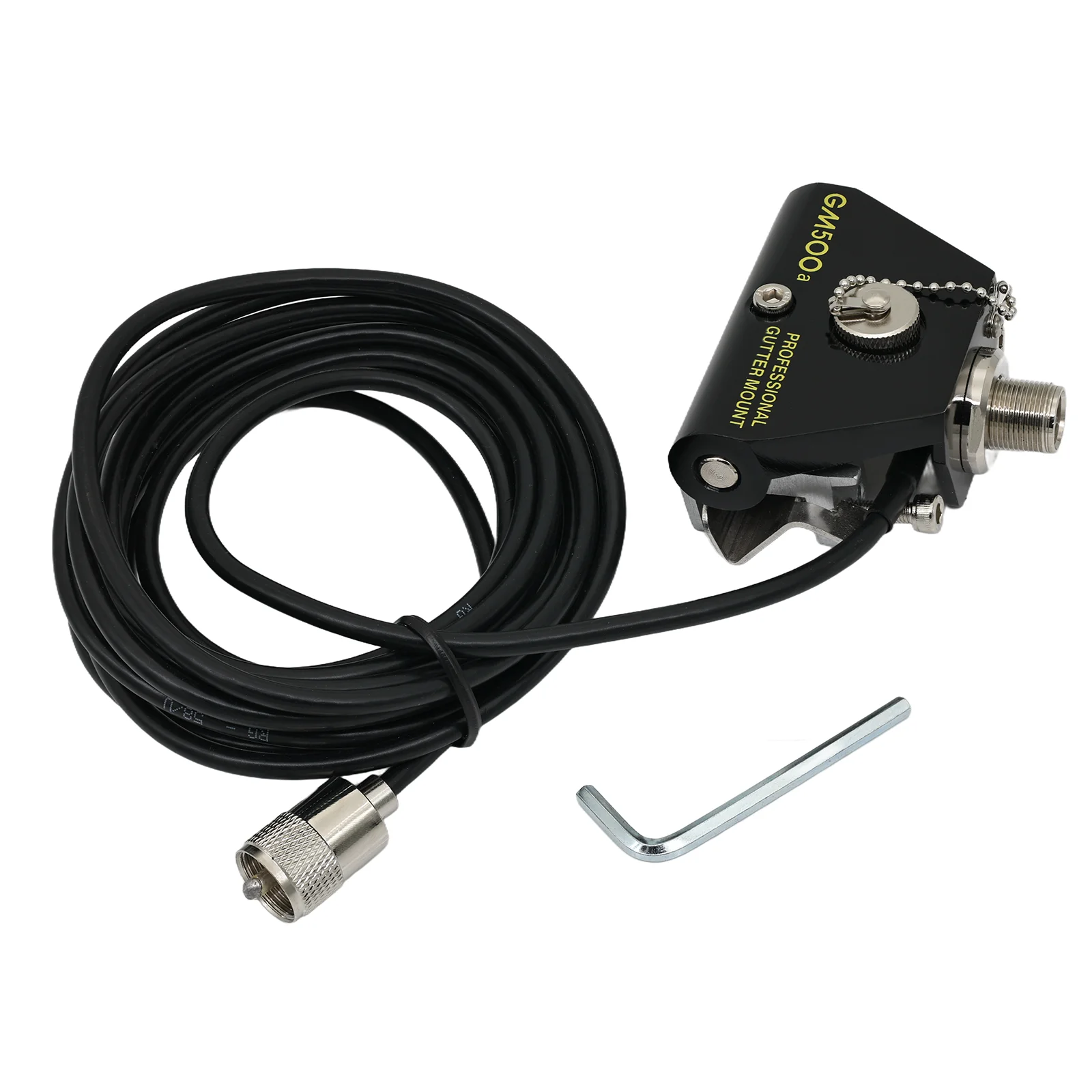 

GM500a Автомобильный зажим Боковой базовый кронштейн GM500a Зажим для желоба от дождя Боковой ремень для карты-3 4-метровая линия