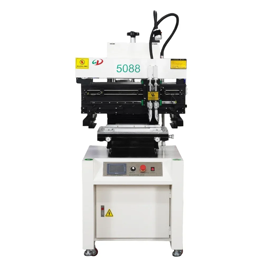 SMT Solder Paste Printer Semi Automatic SMD Screen Stencil Print Machine PCBA Solder Paste Printing LED Auto  Stencil Equipment