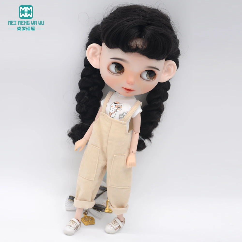 

Blyth Doll accessories Fashion loose suspenders in a variety of colors for Azone OB FR girl Toys gift