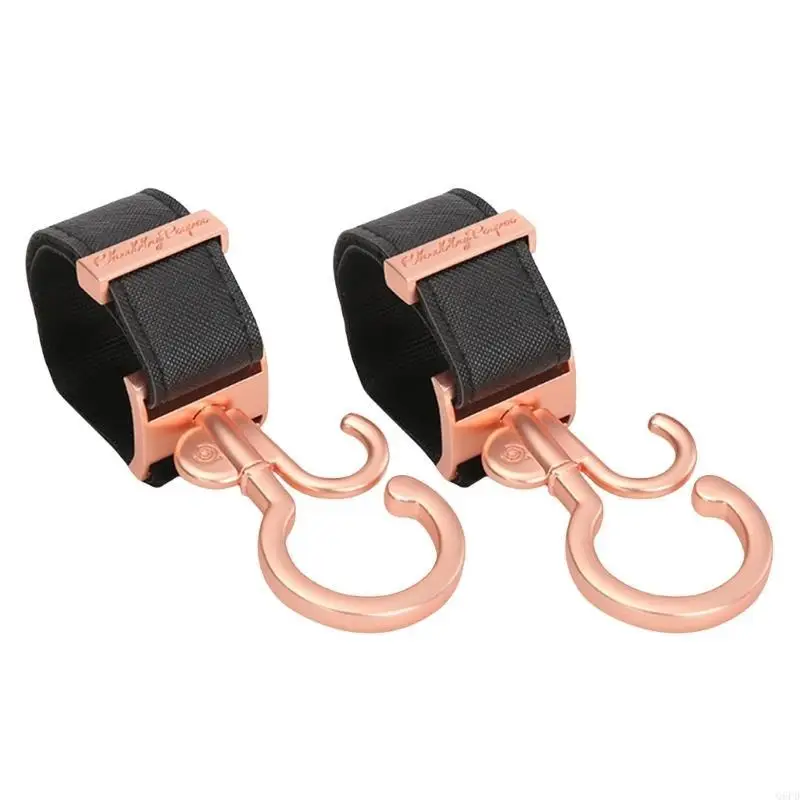 Baby Diaper Bag Hanger Baby Strollers Hook Infant Pram Pushchair Accessories Multipurposed Hanger Clips for Travel Daily