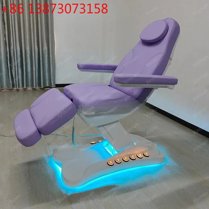 

Electric beauty bed with lamp Multifunctional tattoo chair Inspection chair Lifting massage bed