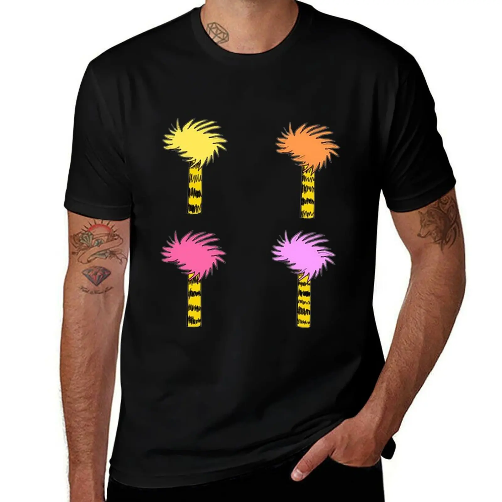 

truffula tree T-Shirt Work Wear Simple Tee Shirt