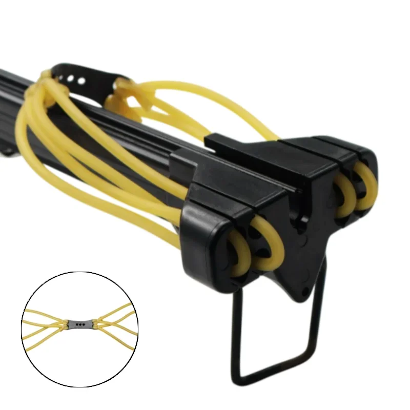 8-Strand Reinforced Tubular Slingshot Latex Bands High Tensile High Stretch Wear Resistant Elastic Tubes Durable Spare Parts