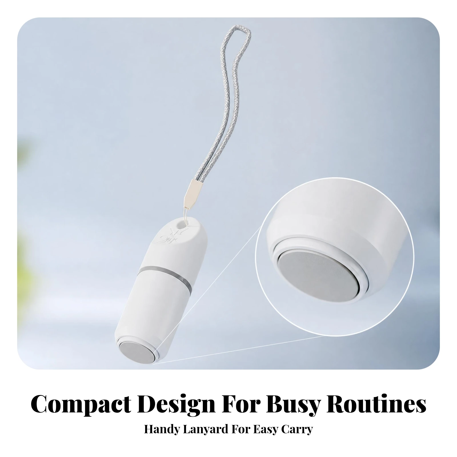 Rechargeable Handheld Electric Itch Reliever USB-C Anti Itch Tool for Quick Home Personal Care
