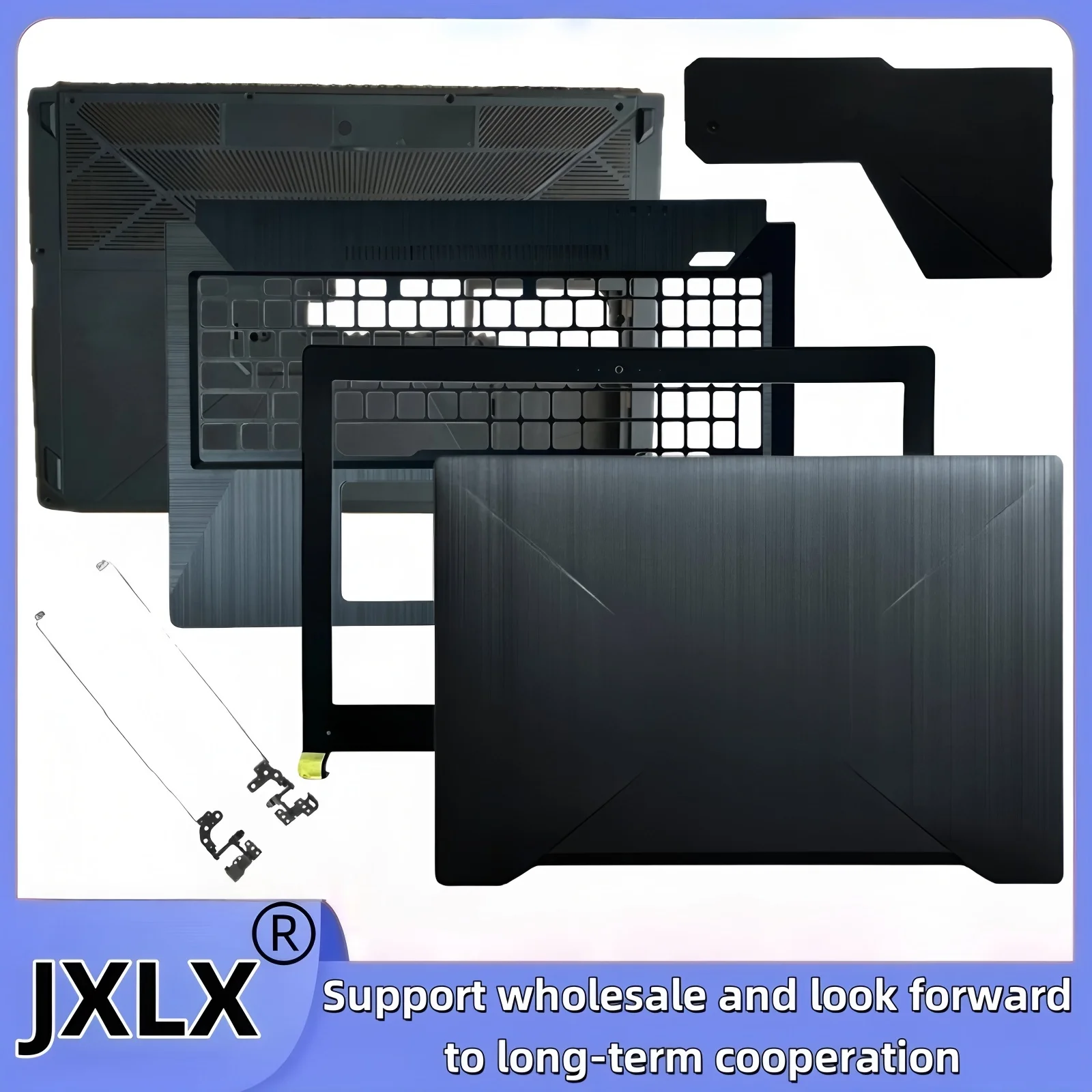 

JXLX® New for ASUS FX63 ZX63 FX63V FX503 FX503V FX503VM LCD Back Cover/Front Frame/Palm Rest/Bottom Cover/Hinge/Memory Cover
