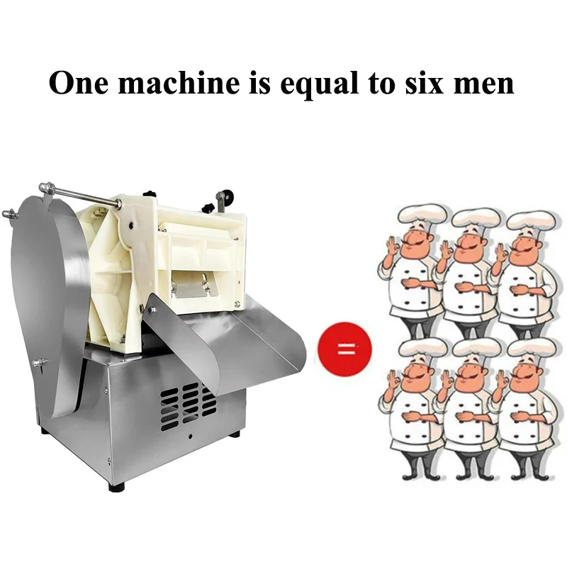 Commercial Plastic Vegetable Cutting Machine High Efficiency Carrot Ginger Slicer Machine Electric Potato Shredder Machine