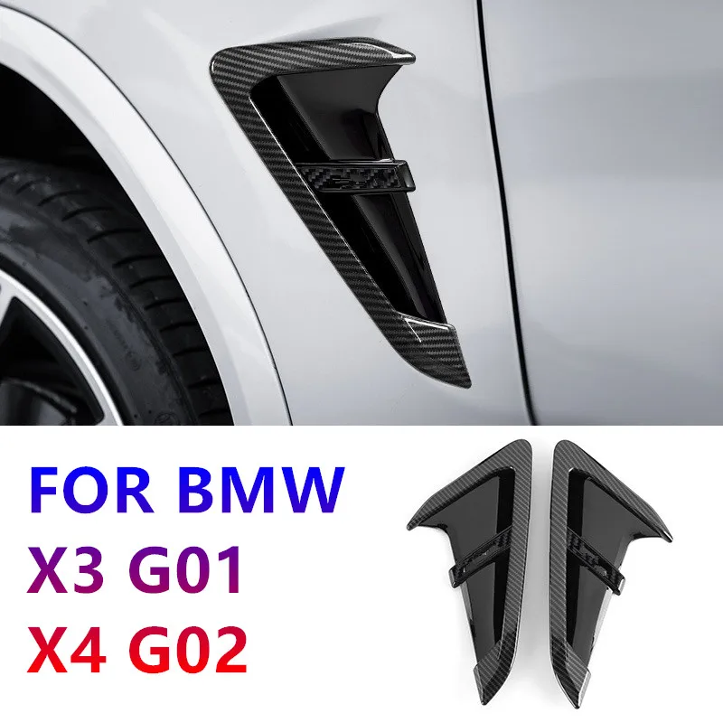 

Car Side Vent Trim Cover Fender Side Marker For BMW X3 X4 G01 G02 2018 2019 2020 2021 2022 2023 Auto Accessories