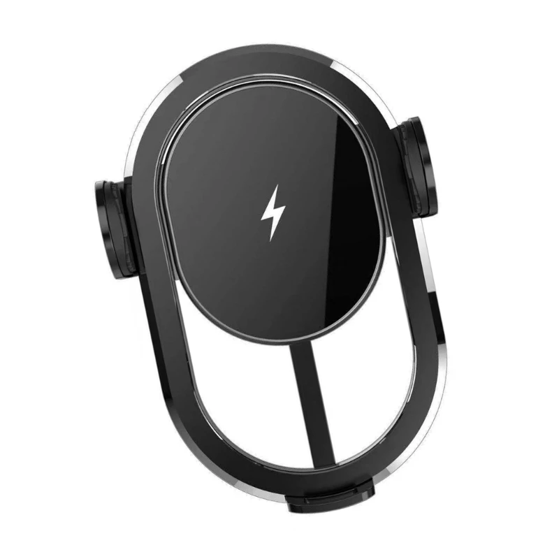 Suporte telefone para carro com indução magnética inteligente, rack para painel ventilação, suporte montagem, rotação