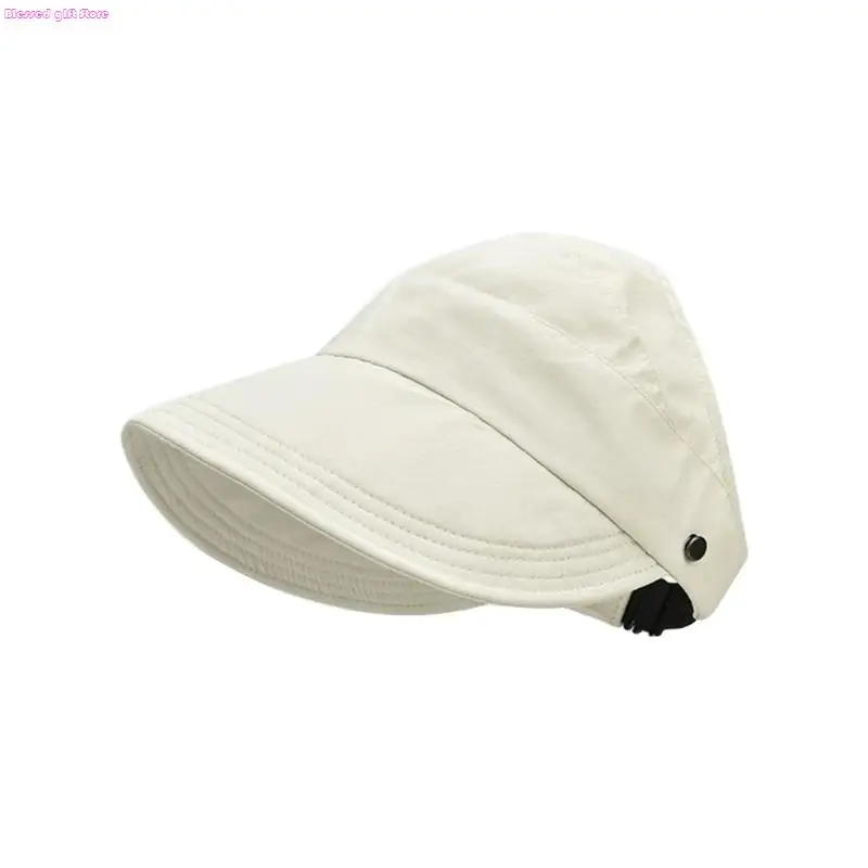 D0JC Wide Brimmed Kids Fisherman Hat Empty Top Sun Hat for 2-8Y Child Daily Parties