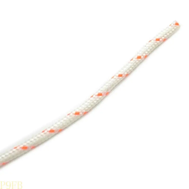 

P9FB 50m 3mm Nylon Pull Starter Rope Recoil Engine Start Cord for Trimmer Lawn Mower