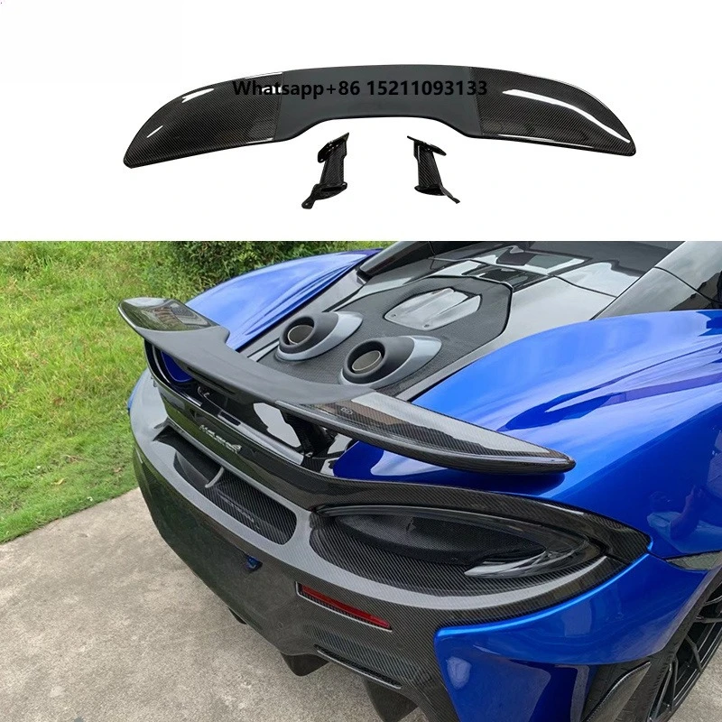 Dry Carbon Fiber 600LT Style Rear Wing Body Kit Fit for 540C 570S 600LT Spoiler