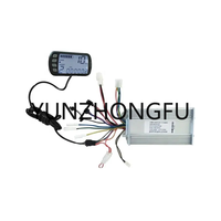 Factory direct selling 36V 48V 24V 250-1000W brushless controller with lcd display for electr bike scooter tricycle