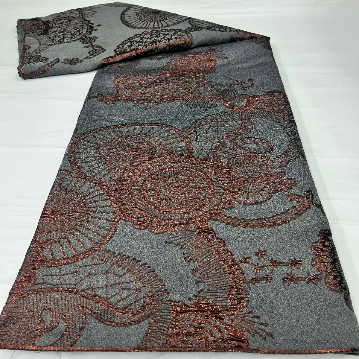 Vintage Gold Base Red Heavy Em - Embroidery Gold ulasan dan harga