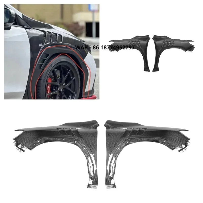 

Real Carbon Fiber Glossy Black Fender for Impreza WRX/VBH 12th Gen 2020-2022 Fender Car Accessories