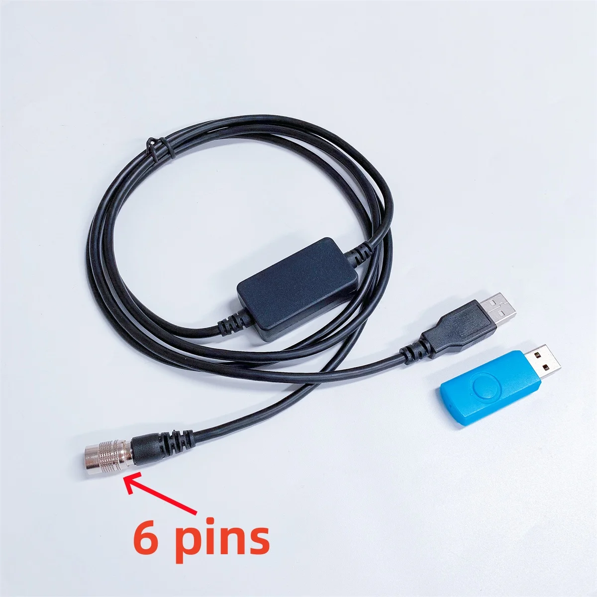 كابل تنزيل جديد تمامًا ينطبق على كابل Pentax Total Station R-422 442 2502 202 252 ATX-6 810 متوافق مع كابل Windows 7 8 10 11