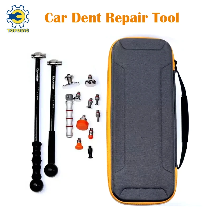 

Automobile Dent Repair Tool Titanium Alloy Hammer Package Leveling Hammer Non-trace Repair Tool Carbon Fiber Hammer