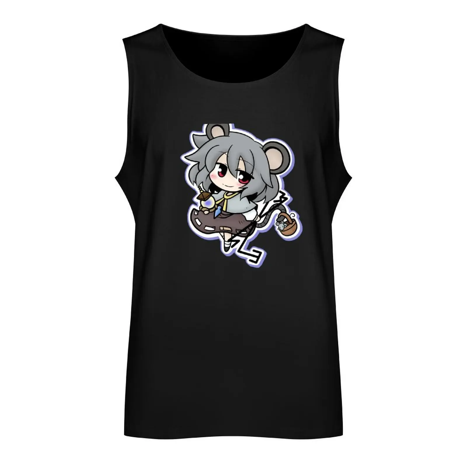 The tiny and clever Nazrin Tank Top gym for men sleeveless man shirts bodybuilding men