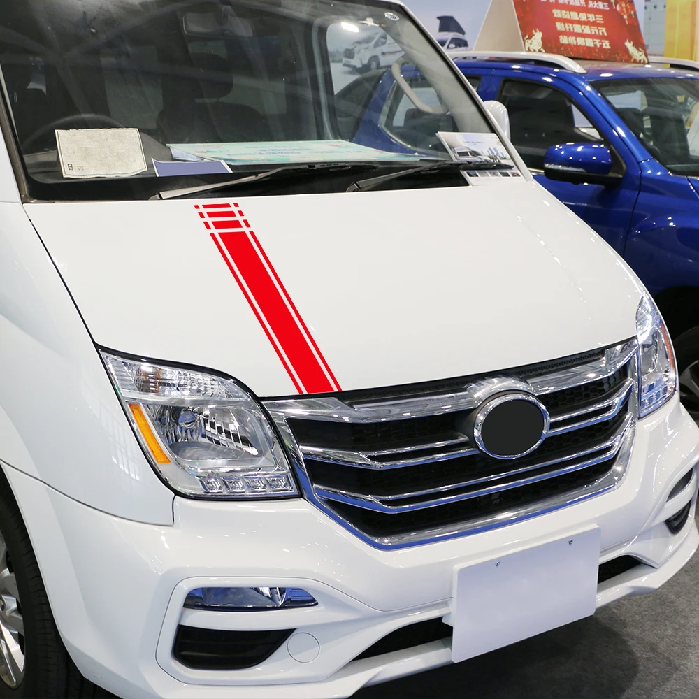 ملصقات غطاء محرك السيارة لـ Iveco Daily 4X4 Naveco لوحة فان رسومات السيارة المشارب ديكور ملصق تخييم الفينيل ملحقات غطاء محرك السيارة