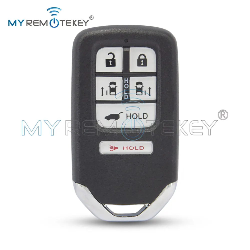 

Чехол для смарт-ключа REMTEKEY FCC KR5V1X, 6 кнопок для Honda Odyssey Driver 1, номер 72147-TK8-A61 72147TK8A61 2017 г.