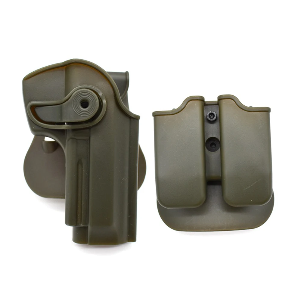 Waist Tactical Fast Pistols Holster For M9 92,Locked Quick Release,Portable Safe and Durable,Right hand