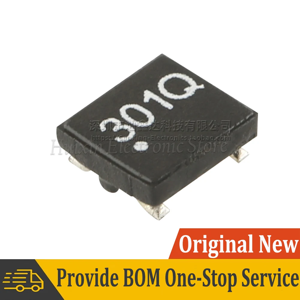 5pcs OQL5750-301F 301Q Common Mode Choke Inductor Inductance 600uH 0.1A EMI Filter Coil Magnetic Ring Switching Power Supply