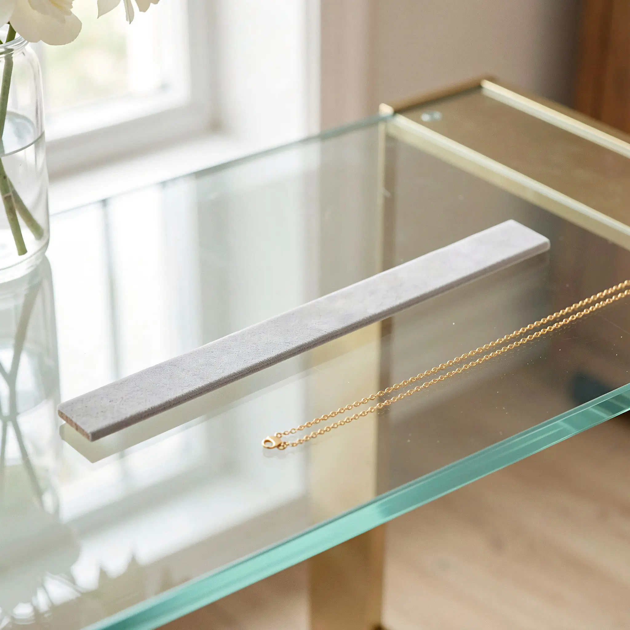 8Pcs Jewelry Box Organizer Adjustable Divider Inserts Soft Jewelry Tray Drawer Storage for Necklaces Earrings Bracelets