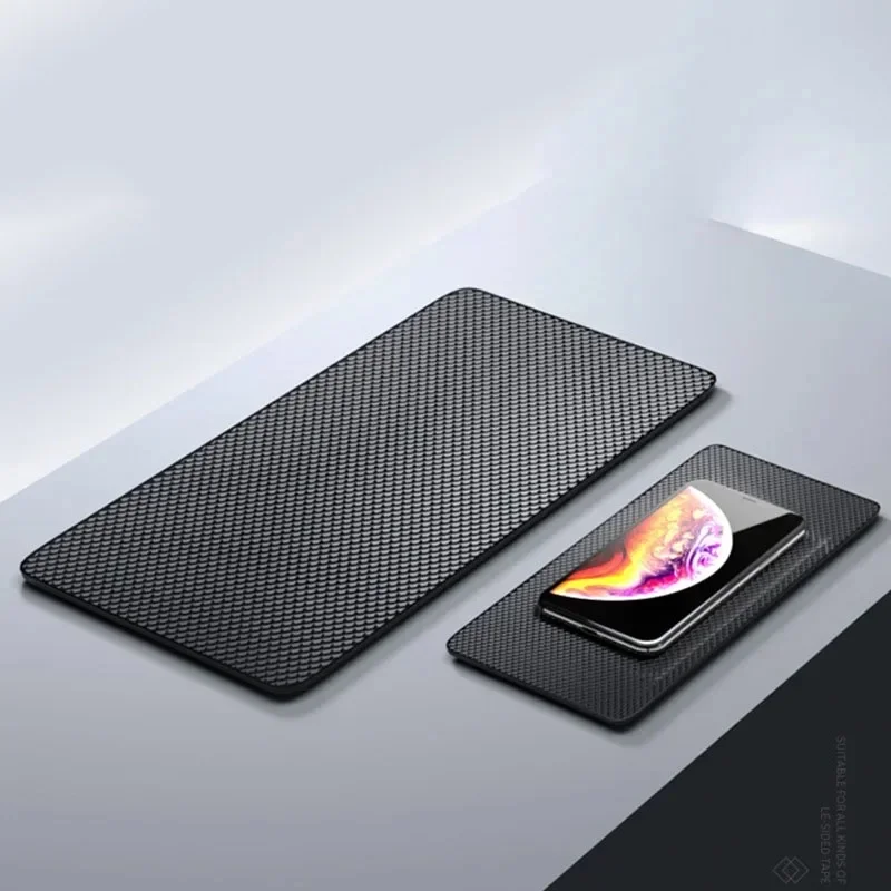 Car Non-Slip Mat Anti-Slip Slide-Proof Cell Mobile Phone Key Storage Holder Dashboard Sticky Magic Pad Car Interior Accessories