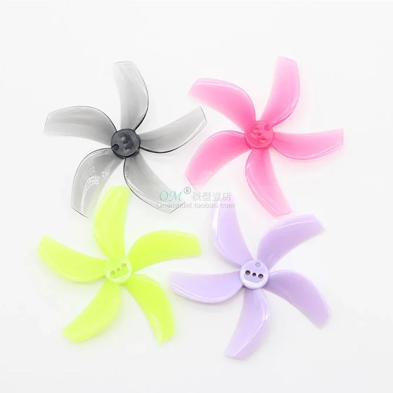 4Pairs Gemfan D63-5 (2.5'') Cinewhoop Props 5-Blade PC 1.5mm for RC FPV Racing 2.5inch Cinewhoop Ducted Drones 1105 5500KV