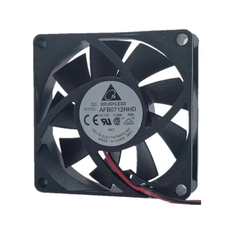 New Cooler Coling Fan For Delta AFB0712HHD 12V 0.30A CPU Chassis Fan 7020 7CM