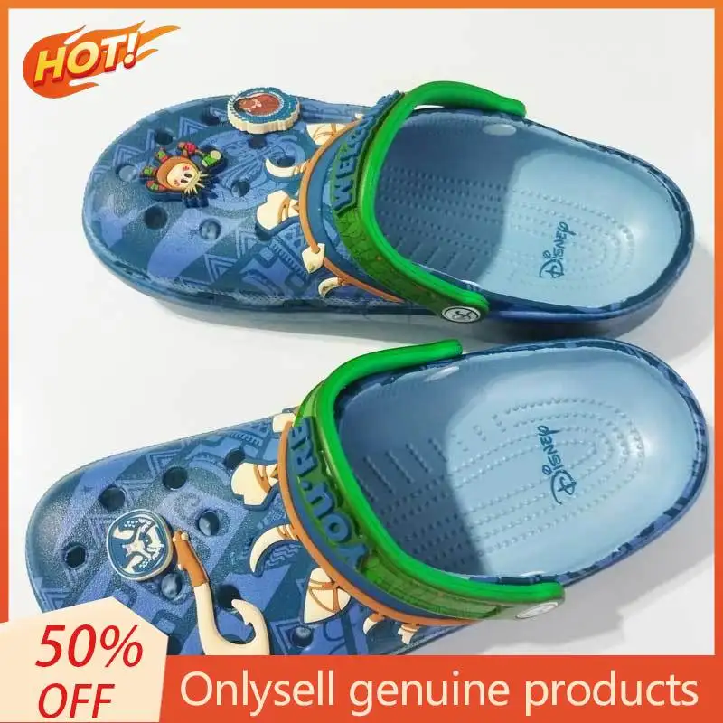 

Anime Merchandise Cosplay Collaboration Ocean Adventure Moana Moana Hole Shoes Sandals Men'S And Women'S Shoes