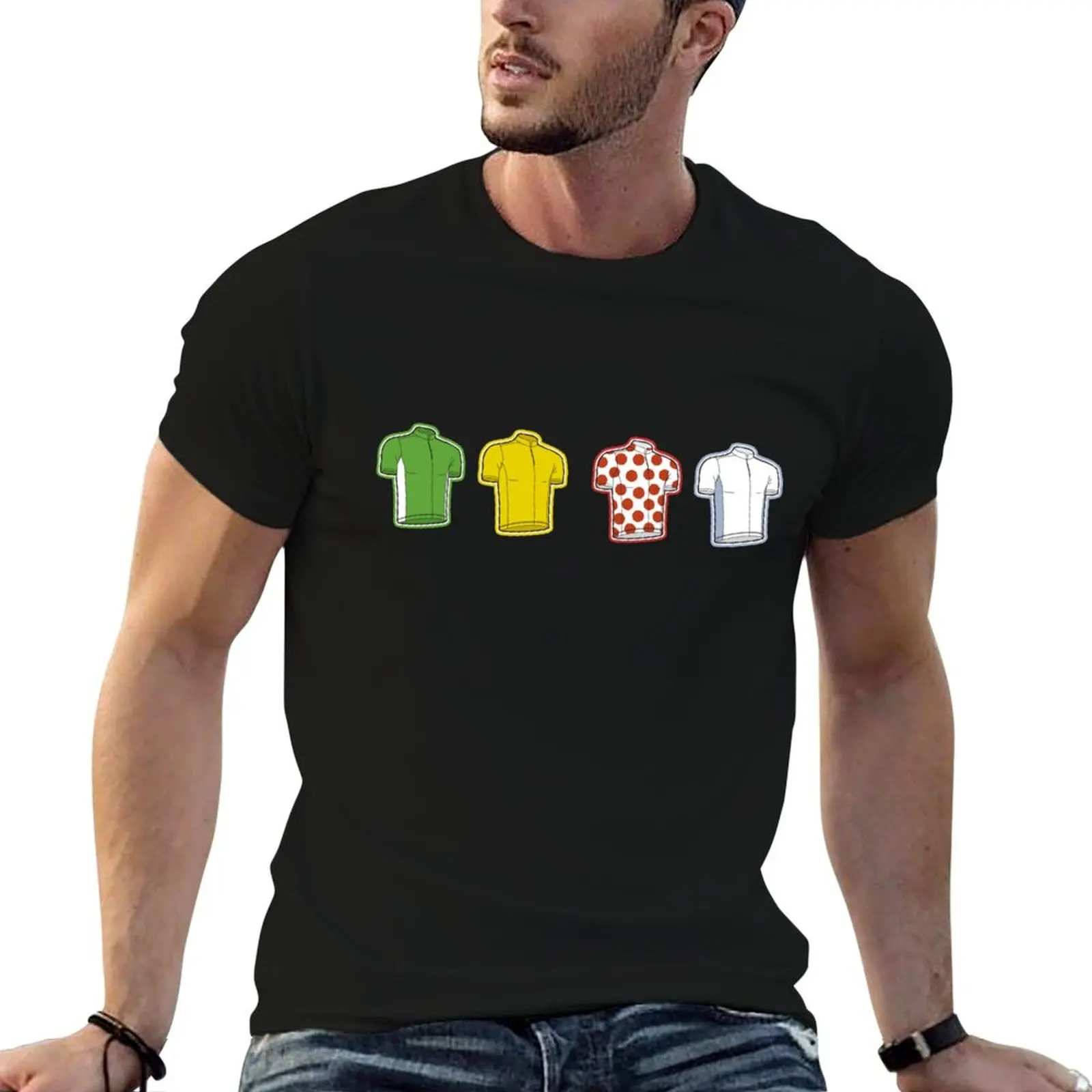 Colours of the TDF T-Shirt man t shirts high quality luxury brand man t shirts for men casual man t shirt graphic T-shirt — купить у AliExpress WW