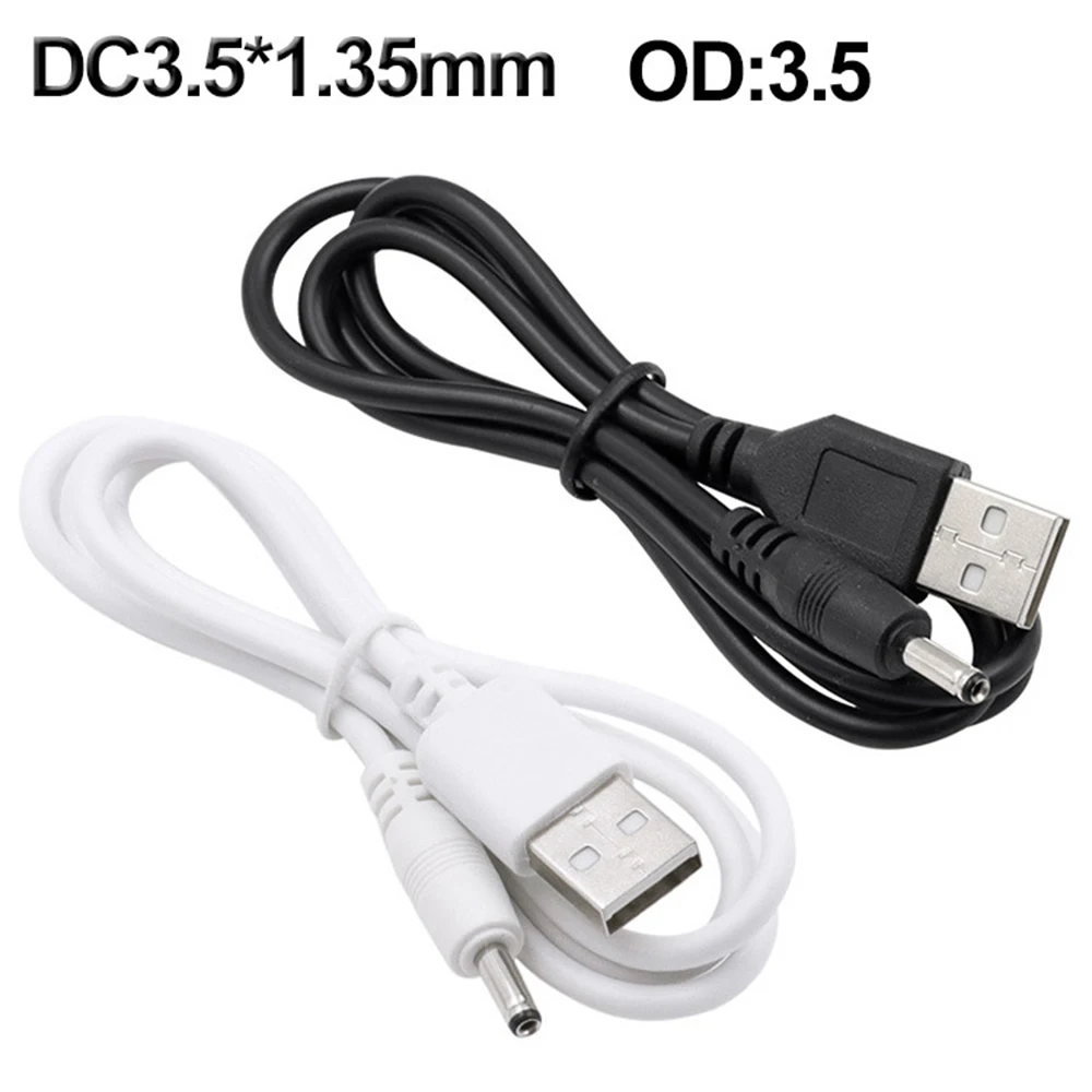 

USB To DC Round Hole3.5 * 1.35mm 5V Power Small Speaker Charging Cable Cord 3.5mm for Mini Speakers USB HUB TSLM1 Charging Cable