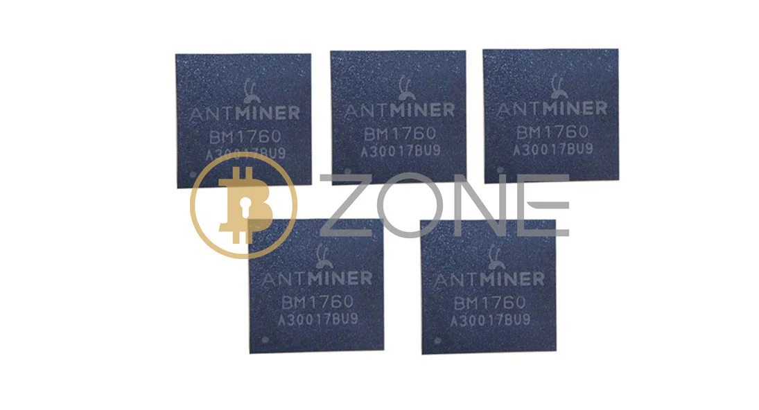 В наличии новый чип Bm1760 Asic подходит для Bitmain Antminer DR3 Blake256R14 ремонт майнинга