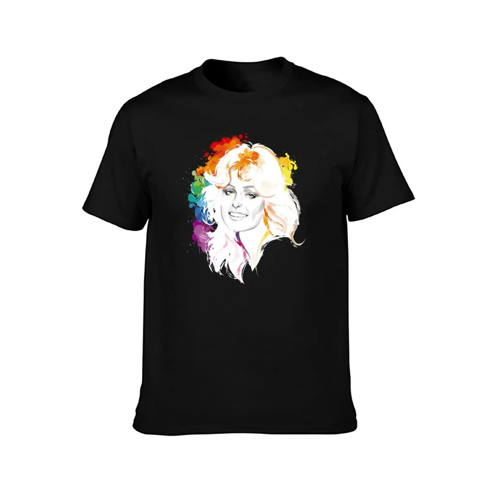 Rainbow Farrah T-Shirt Creative Graphic Tee Shirt T-Shirt